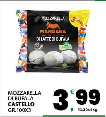 MOZZARELLA DI BUFALA CASTELLO