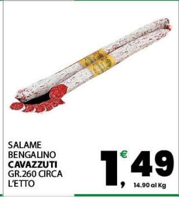 SALAME BENGALINO CAVAZZUTI