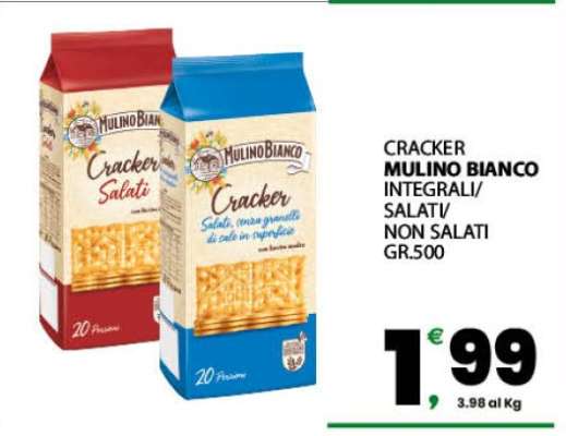 Cracker Mulino Bianco