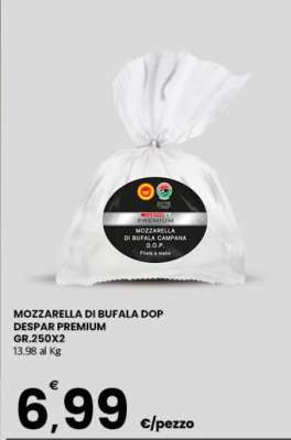 MOZZARELLA DI BUFALA DOP DESPAR PREMIUM