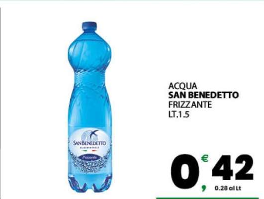 ACQUA SAN BENEDETTO FRIZZANTE