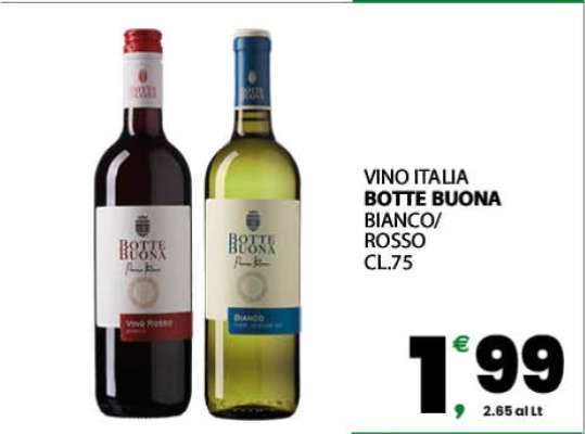 VINO ITALIA BOTTE BUONA