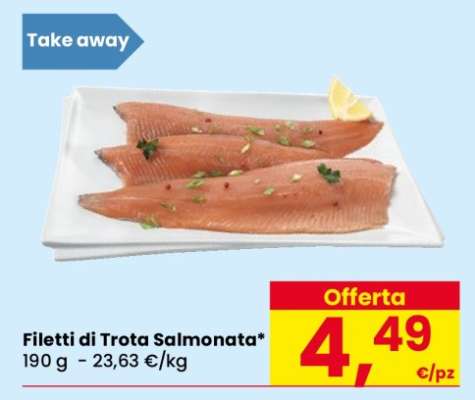 Filetti di Trota Salmonata