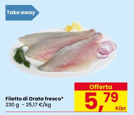 Filetto di Orata Fresco