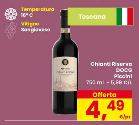Chianti Riserva DOCG Piccini