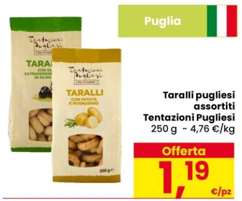 Taralli pugliesi assortiti