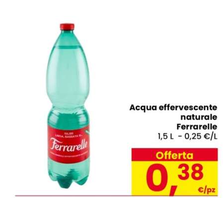 Acqua Effervescente Naturale Ferrarelle