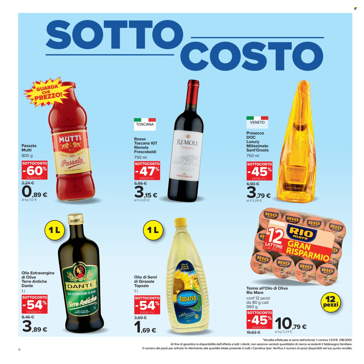 Volantino Carrefour - 4/9/2026 - 13/9/2026. Pagina 4