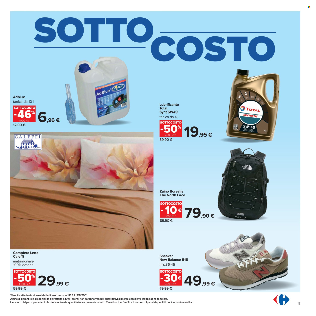 Volantino Carrefour - 4/9/2026 - 13/9/2026. Pagina 9
