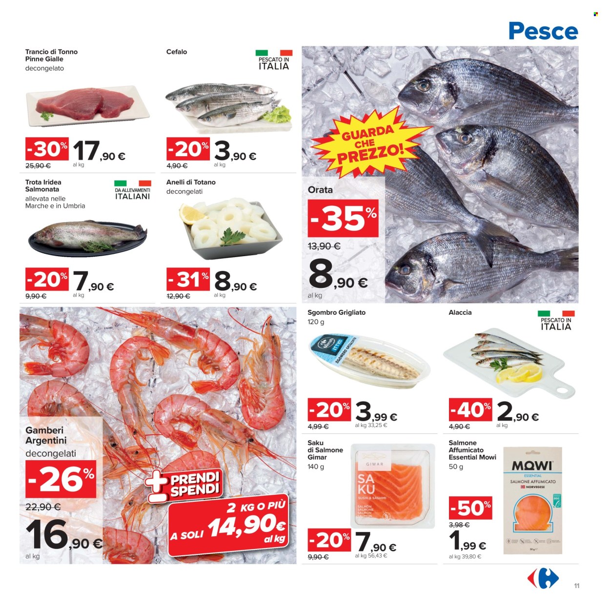 Leták Carrefour - 4.9.2026 - 13.9.2026. Strana 11