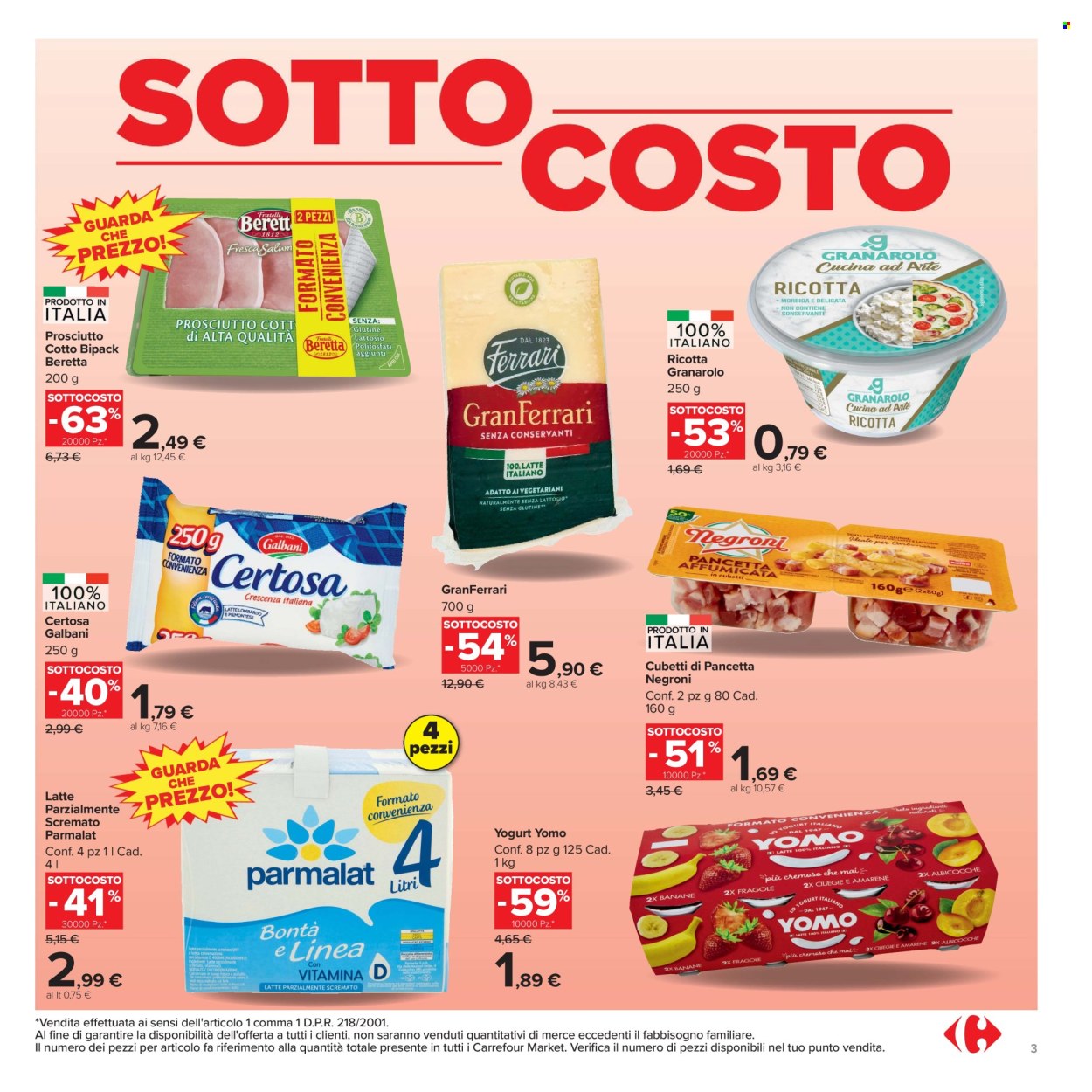 Leták Carrefour - 4.9.2026 - 13.9.2026. Strana 3