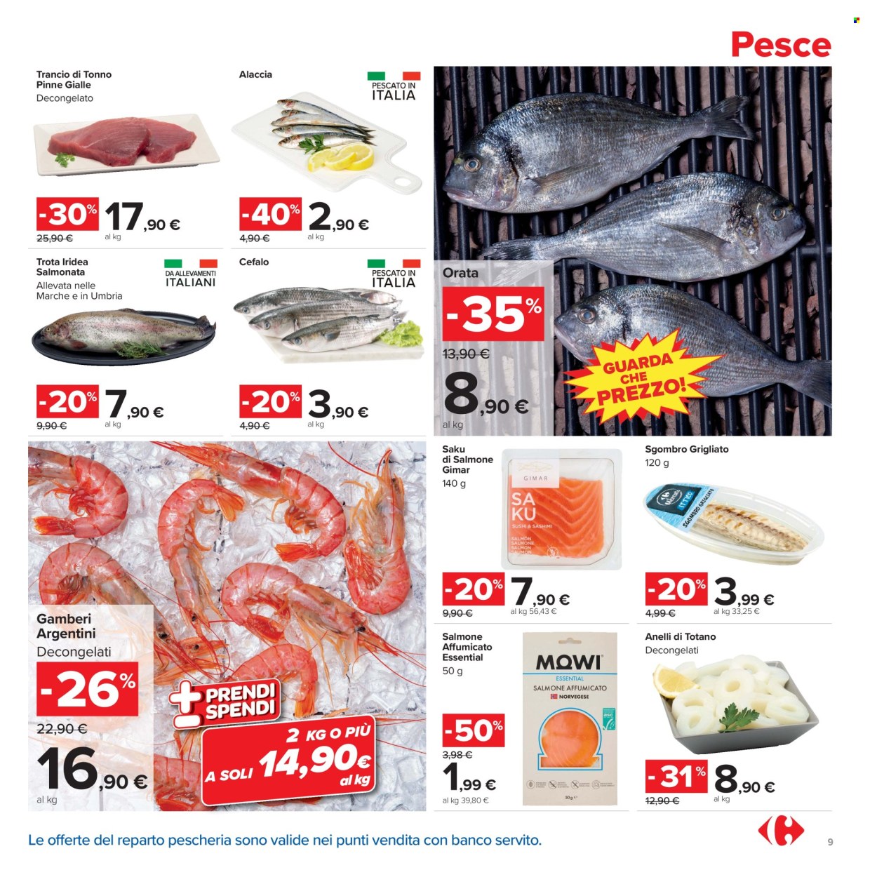 Leták Carrefour - 4.9.2026 - 13.9.2026. Strana 9