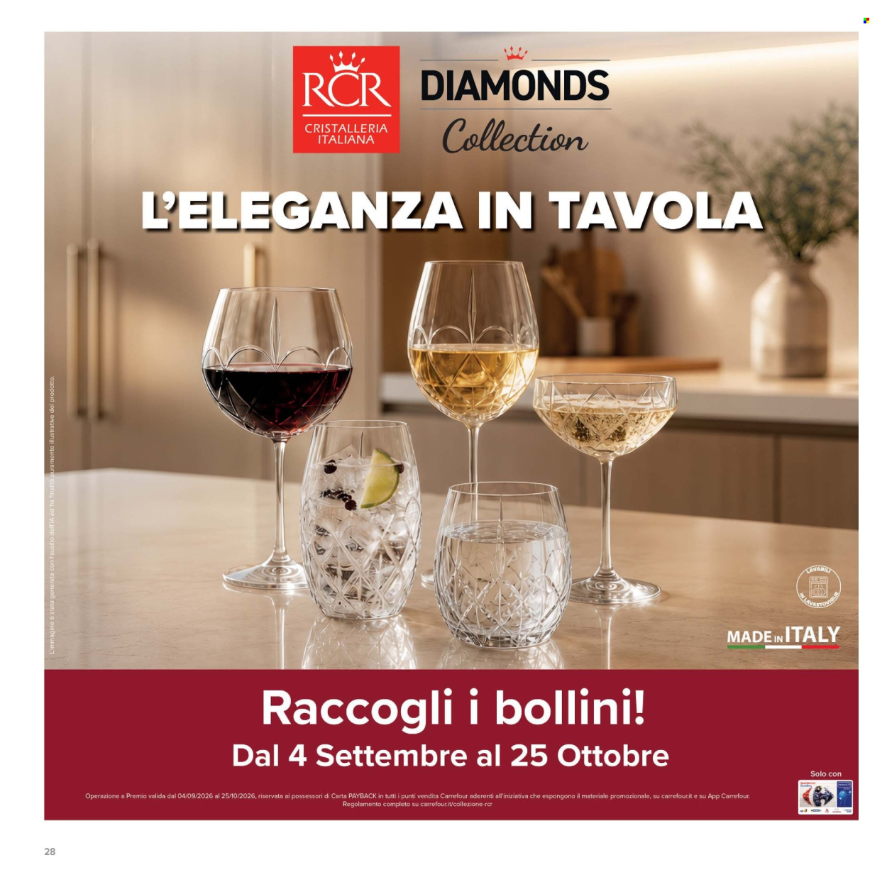 Volantino Carrefour - 4/9/2026 - 13/9/2026. Pagina 28