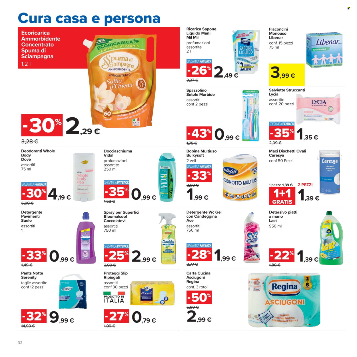 Leták Carrefour - 4.9.2026 - 13.9.2026. Strana 32