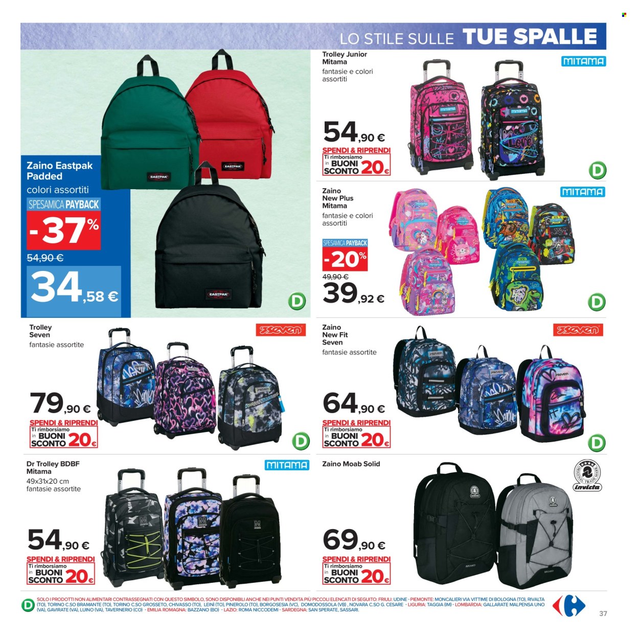 Volantino Carrefour - 4/9/2026 - 13/9/2026. Pagina 37