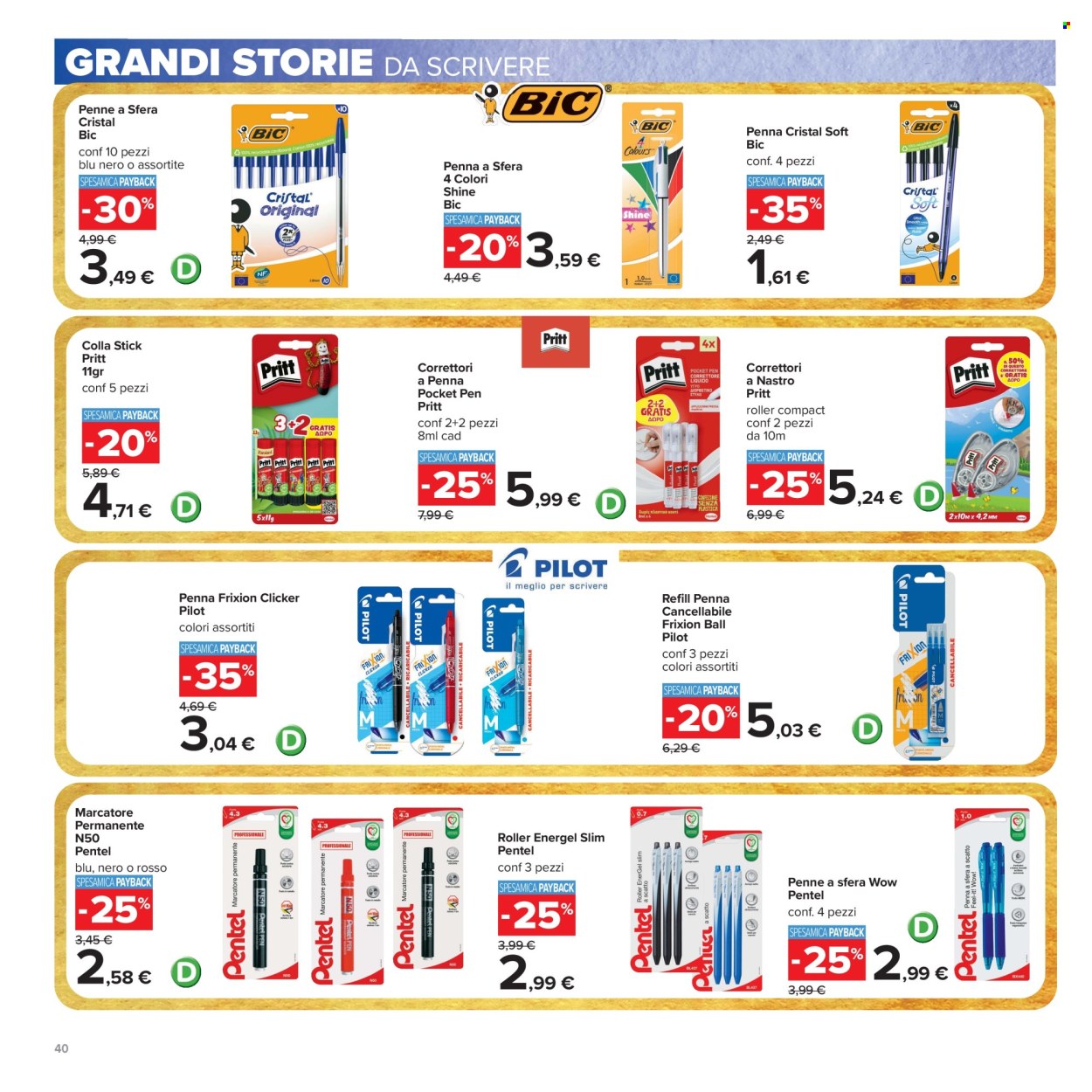 Leták Carrefour - 4.9.2026 - 13.9.2026. Strana 40