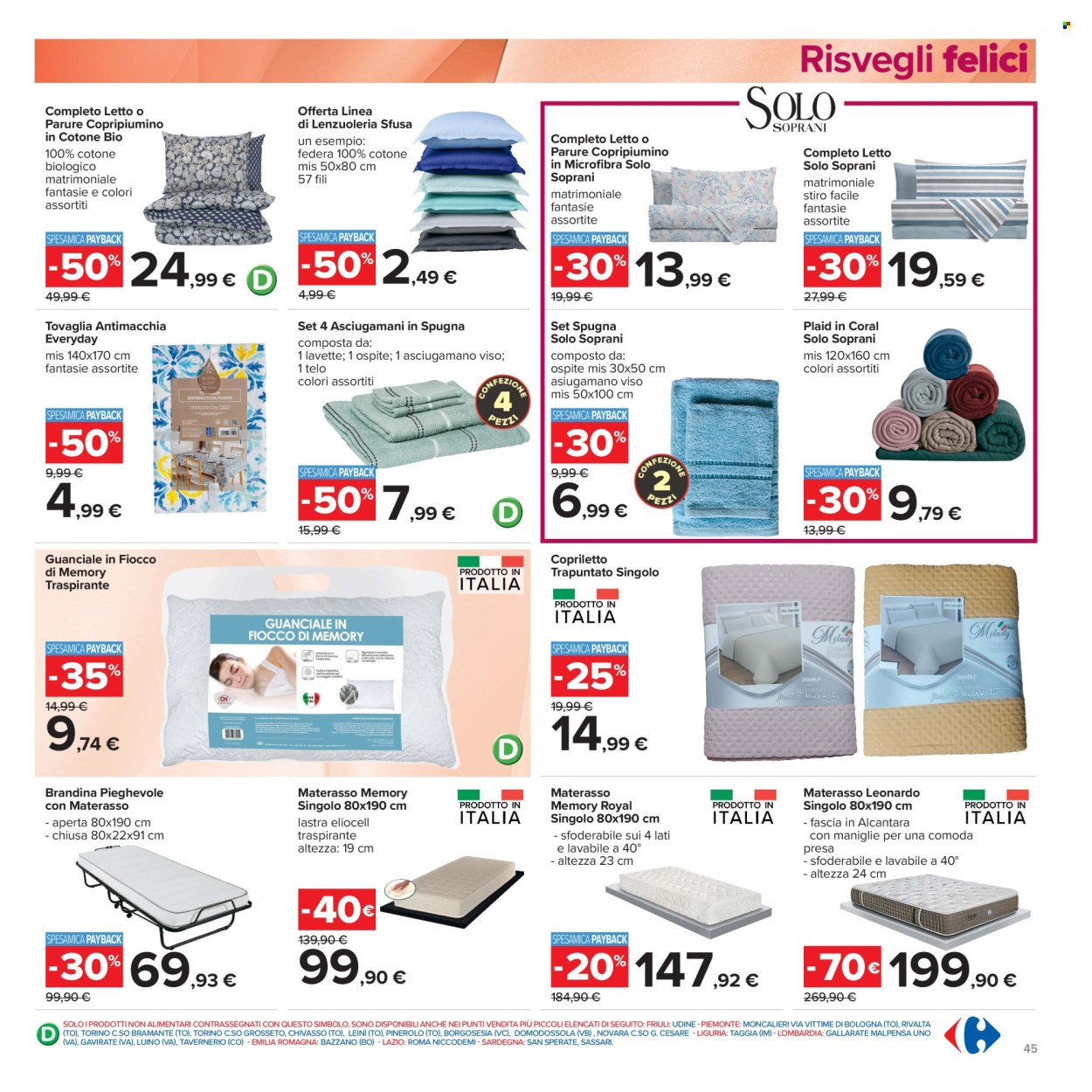 Volantino Carrefour - 4/9/2026 - 13/9/2026. Pagina 45