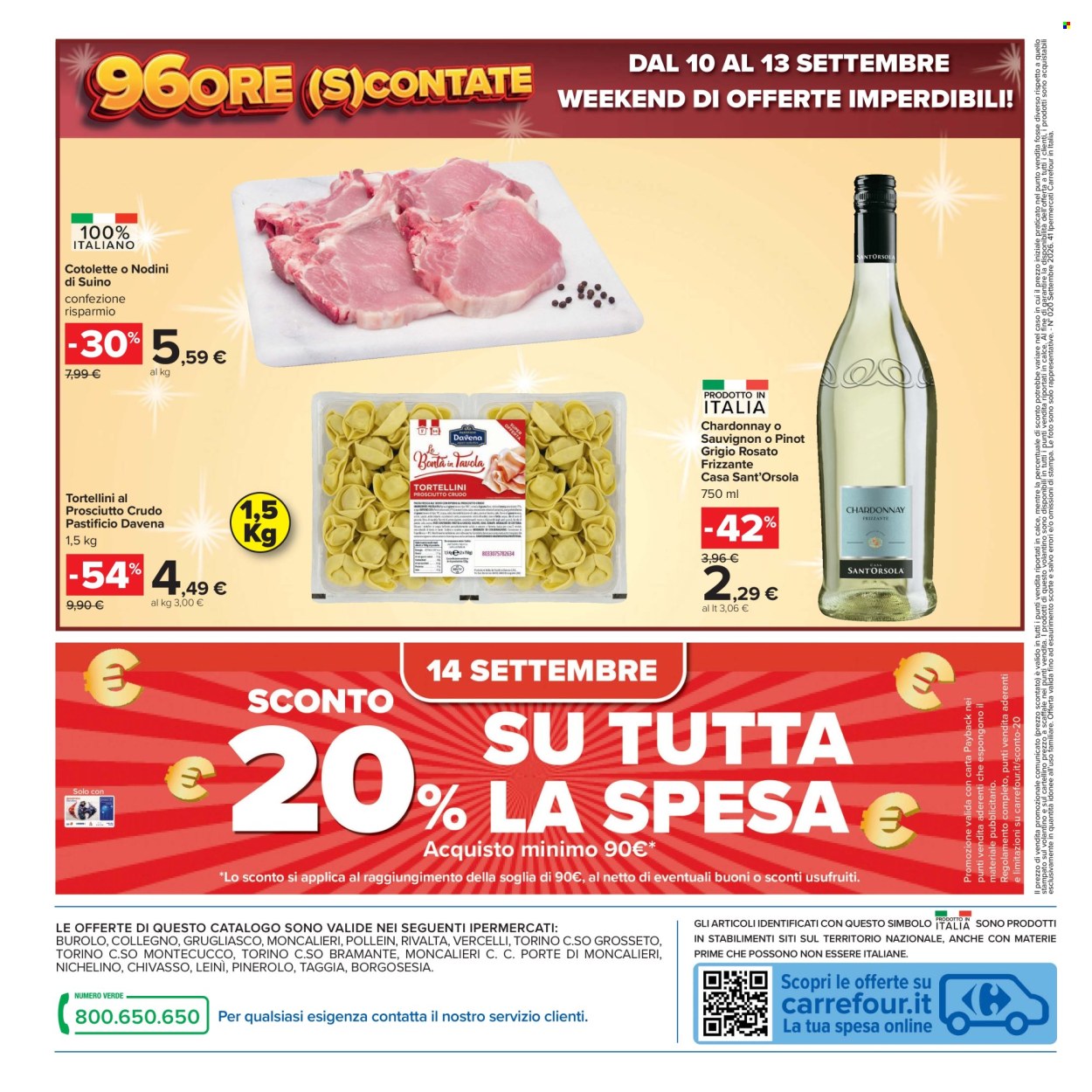 Volantino Carrefour - 4/9/2026 - 13/9/2026. Pagina 50