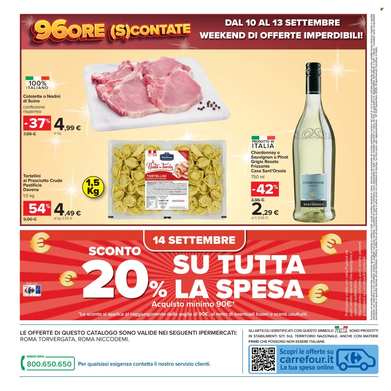 Volantino Carrefour - 4/9/2026 - 13/9/2026. Pagina 50