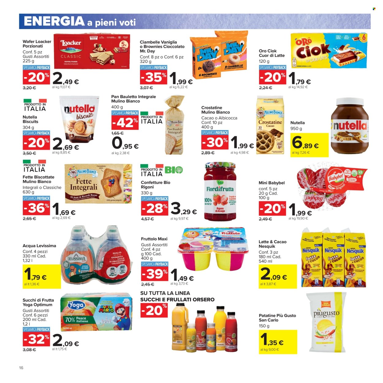 Volantino Carrefour - 4/9/2026 - 13/9/2026. Pagina 16