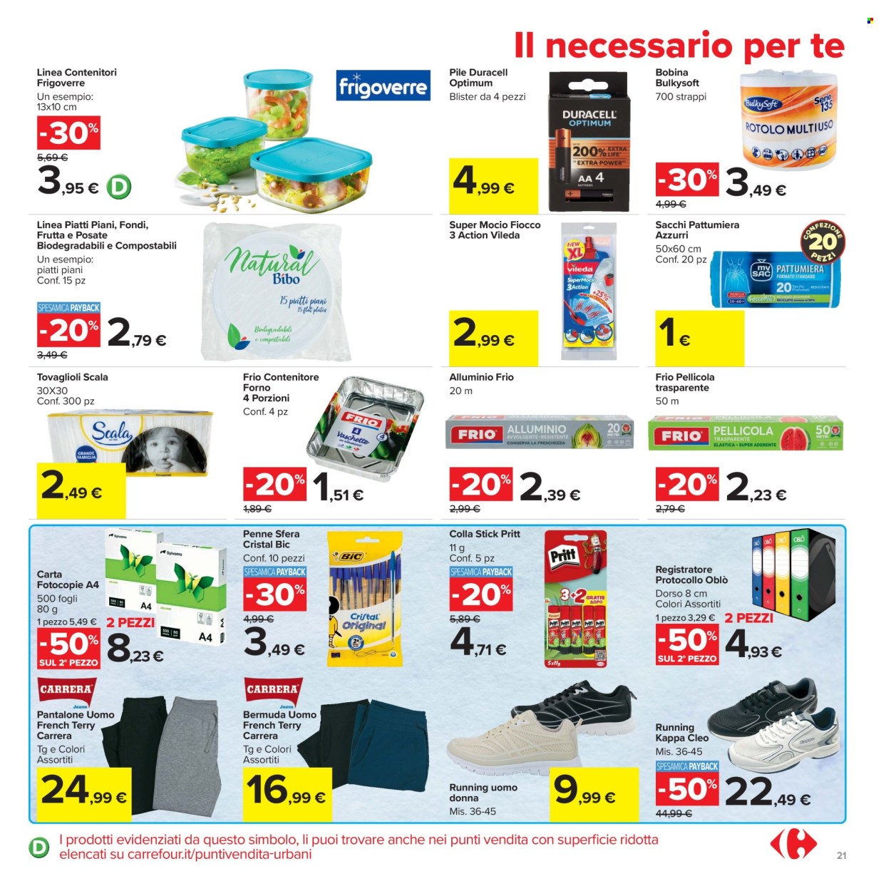 Volantino Carrefour - 4/9/2026 - 13/9/2026. Pagina 21