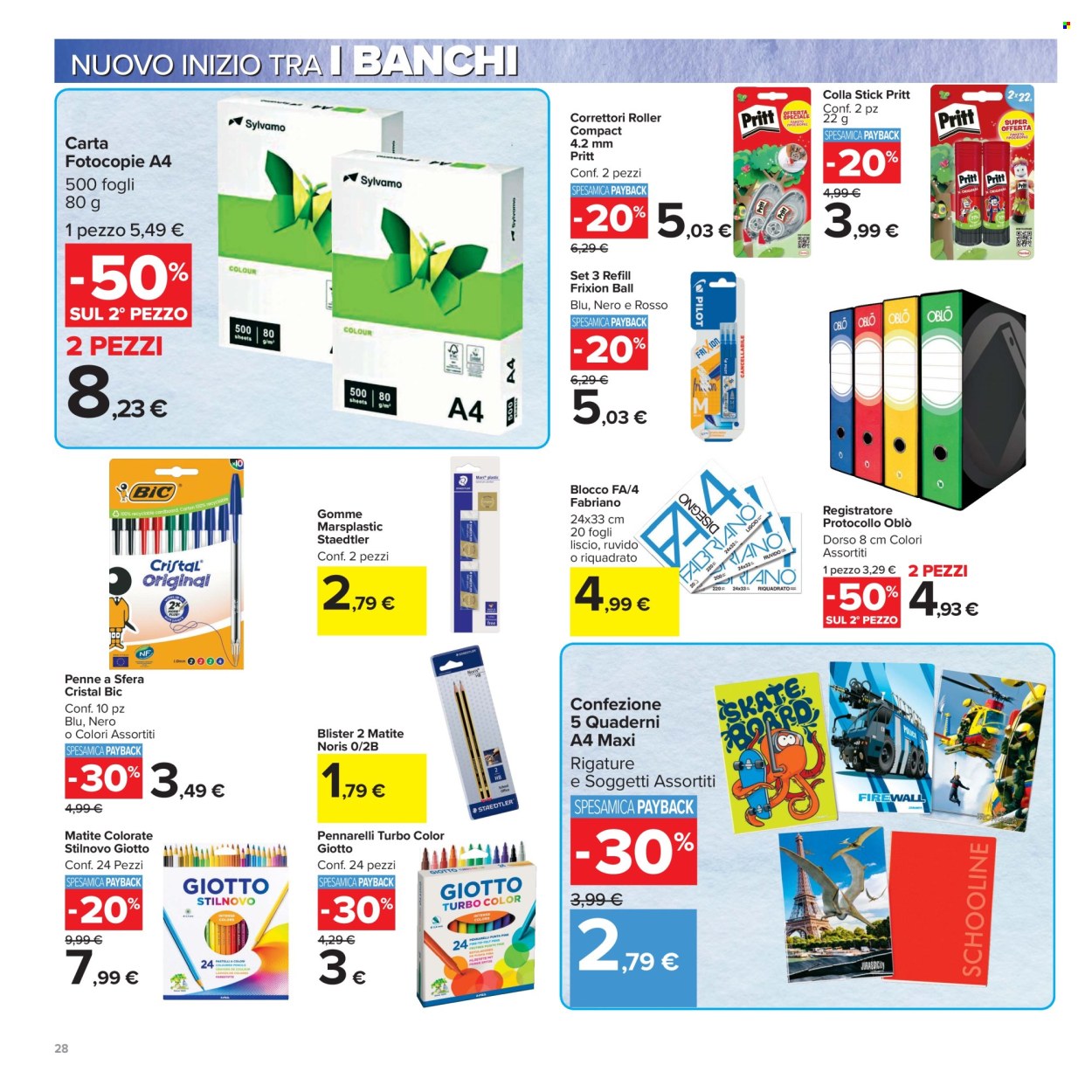 Volantino Carrefour - 4/9/2026 - 13/9/2026. Pagina 28