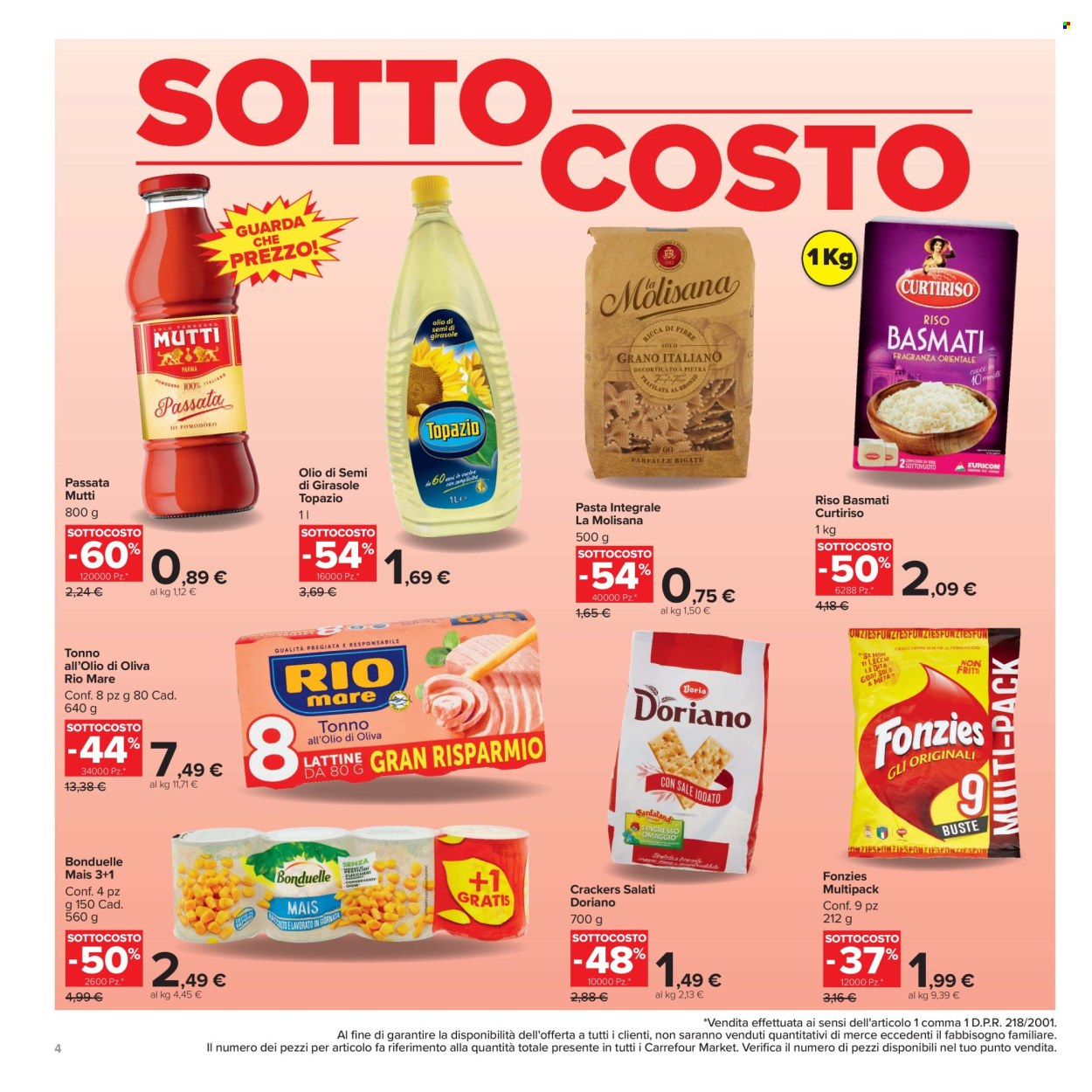 Volantino Carrefour - 4/9/2026 - 13/9/2026. Pagina 4