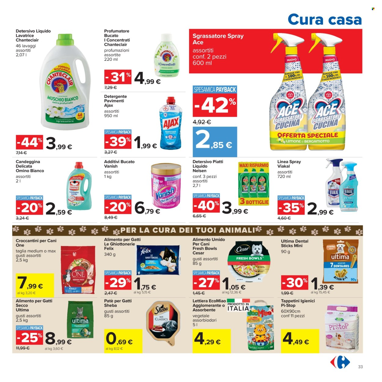 Volantino Carrefour - 4/9/2026 - 13/9/2026. Pagina 33