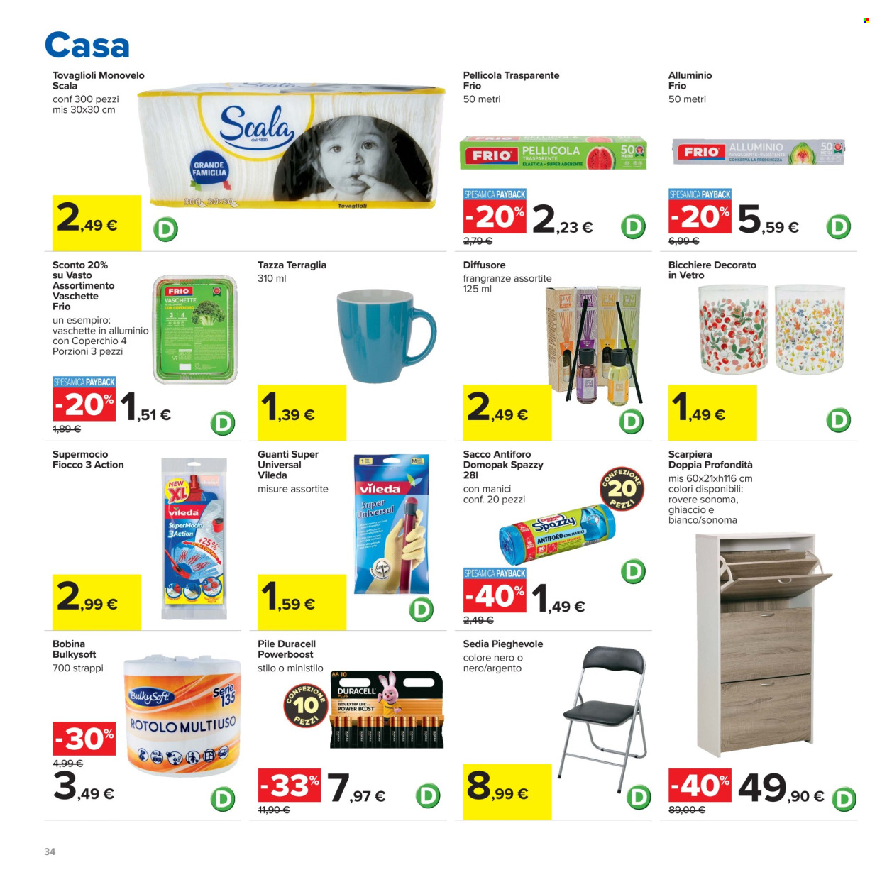 Volantino Carrefour - 4/9/2026 - 13/9/2026. Pagina 34