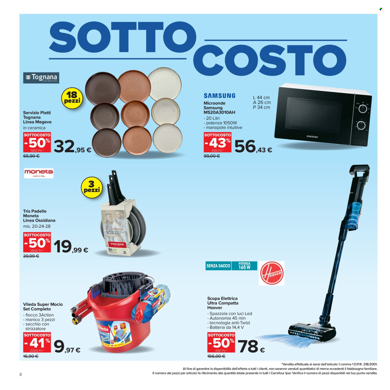 Volantino Carrefour - 4/9/2026 - 13/9/2026. Pagina 8