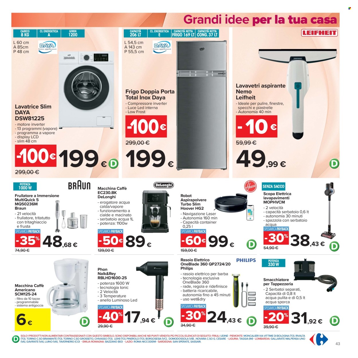 Volantino Carrefour - 4/9/2026 - 13/9/2026. Pagina 43