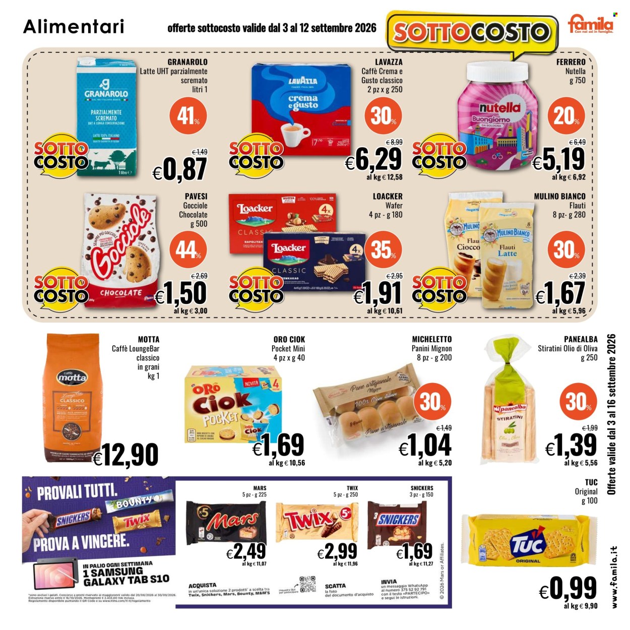 Volantino Famila - 3/9/2026 - 16/9/2026. Pagina 5