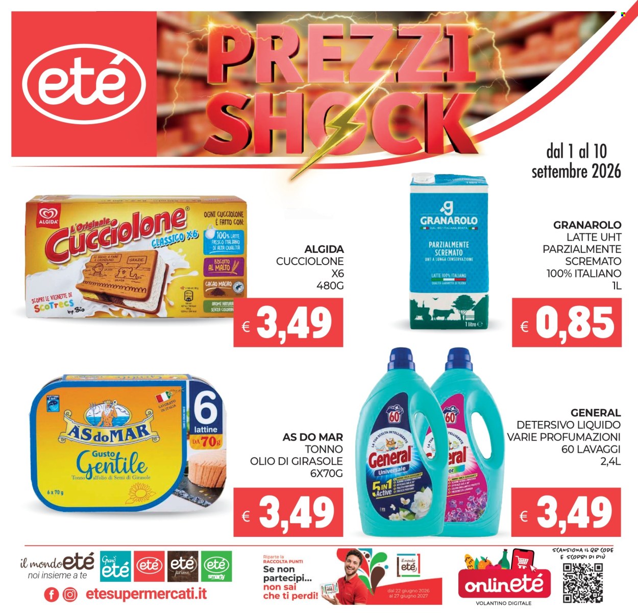 Volantino Eté - 1/9/2026 - 10/9/2026. Pagina 1