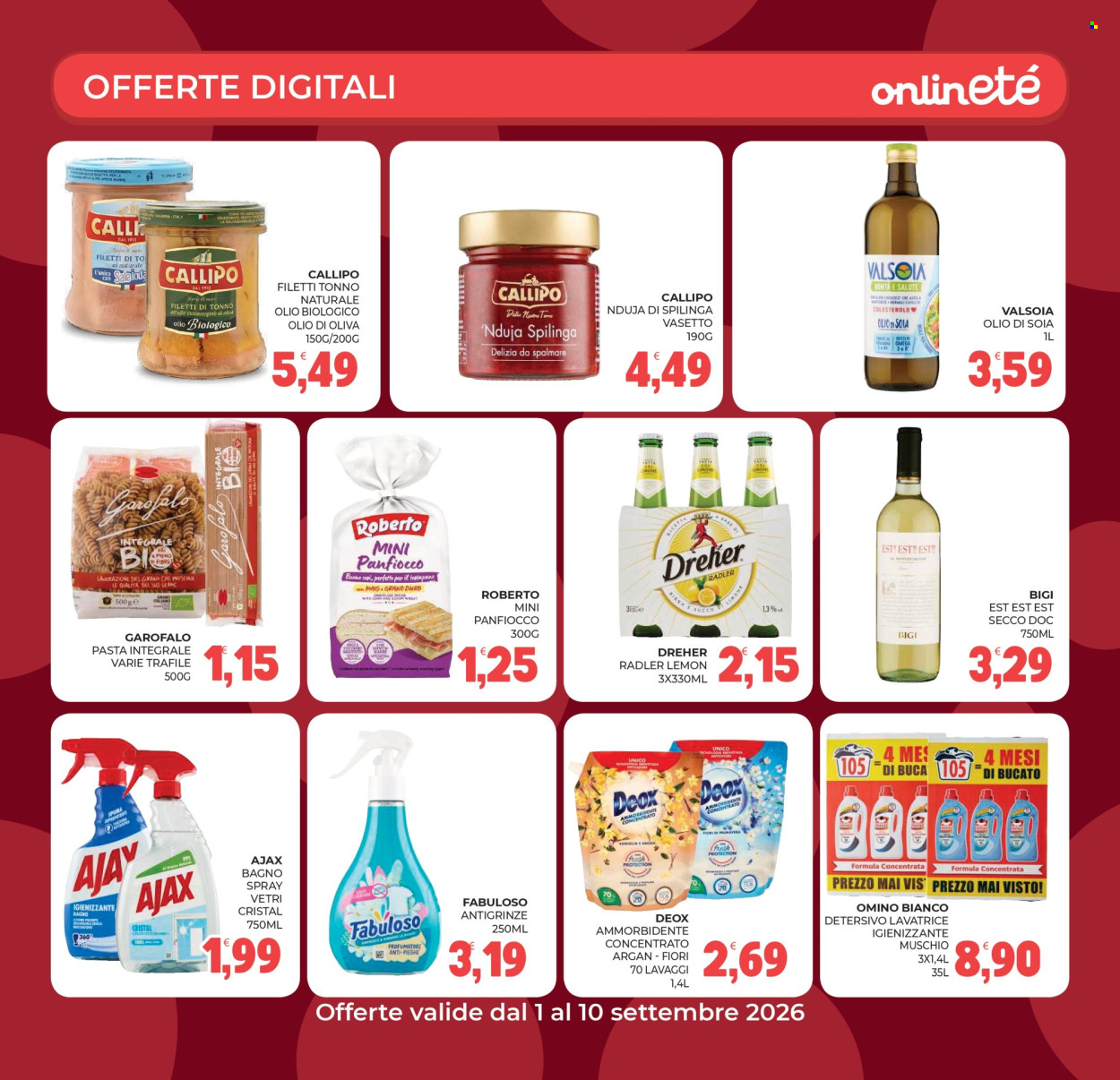 Volantino Eté - 1/9/2026 - 10/9/2026. Pagina 27