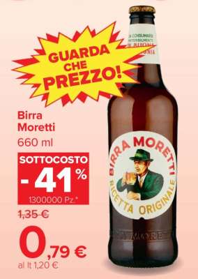 BIRRA MORETTI