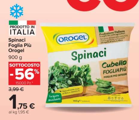 Spinaci Foglia Più Orogel