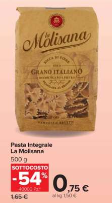PASTA INTEGRALE LA MOLISANA