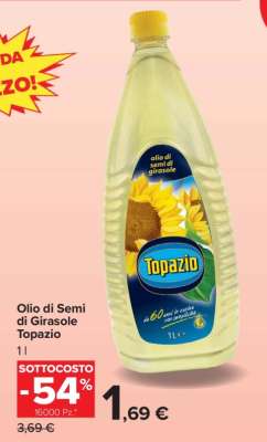 Olio di Semi di Girasole Topazio