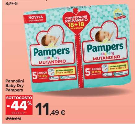 Pannolini Baby Dry Pampers
