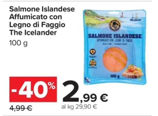 Salmone Islandese Affumicato con Legno di Faggio The Icelander