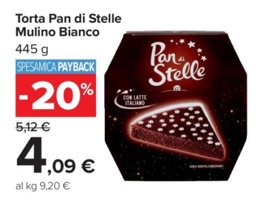 Torta Pan di Stelle Mulino Bianco