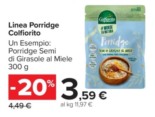 Linea Porridge Colfiorito
