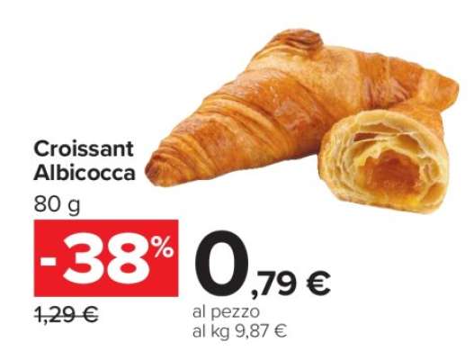 CROISSANT ALBICOCCA