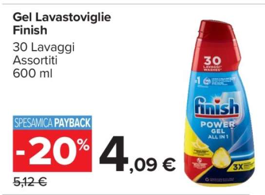 Gel Lavastoviglie Finish