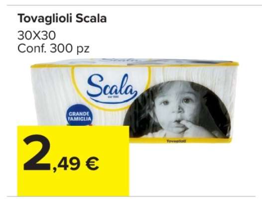 Tovaglioli Scala
