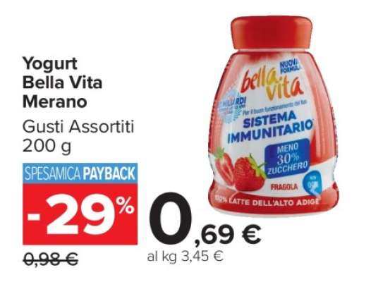Yogurt Bella Vita Merano