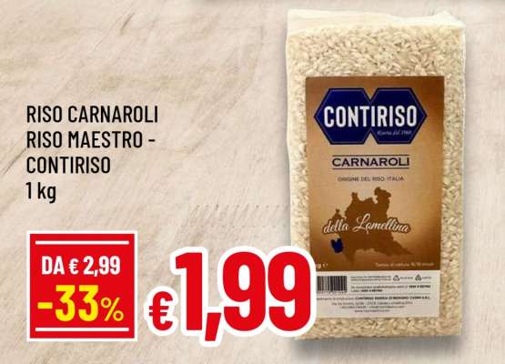 RISO CARNAROLI RISO MAESTRO - CONTIRISO