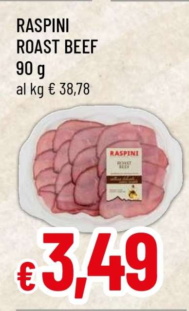 RASPINI ROAST BEEF