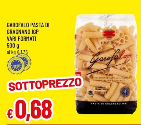 Garofalo Pasta di Gragnano IGP Vari Formati