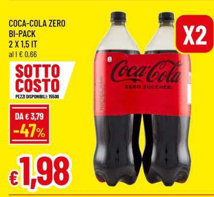 COCA-COLA ZERO BI-PACK